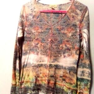 ONE world ladies top size small